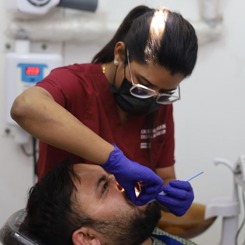 Dr Heena Khan in Consultation